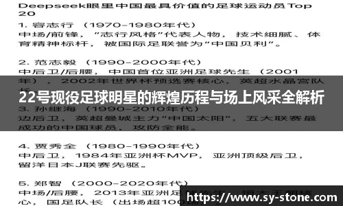 22号现役足球明星的辉煌历程与场上风采全解析